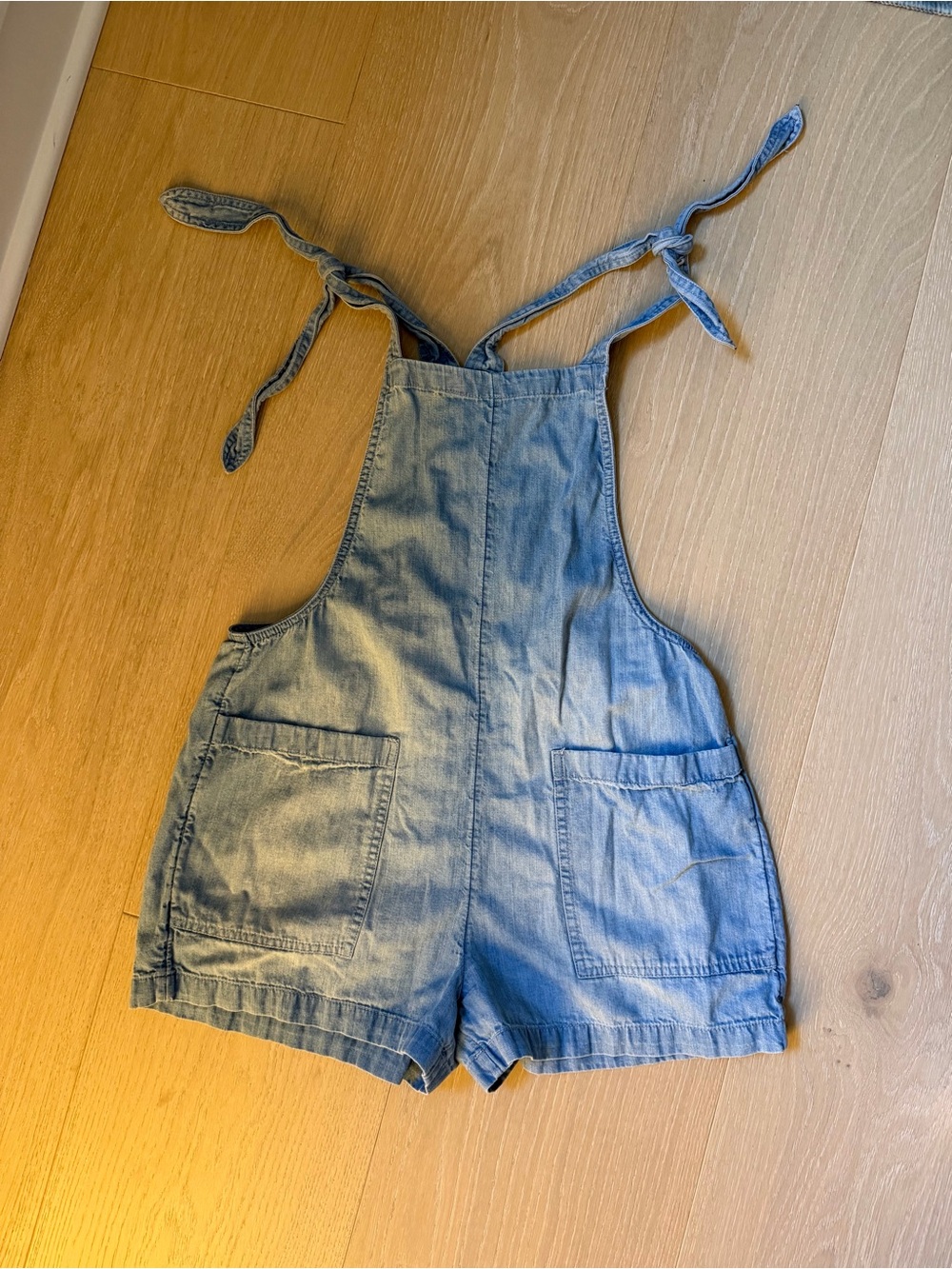 Aerie Denim Overalls